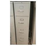 4 Drawer File Cabinet