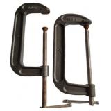 (2) 8in C Clamps