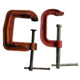 (2) C Clamps