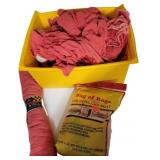 Bucket of Cloths and Workshop Rags