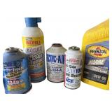 Refrigerant + Gear Lube