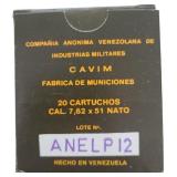 20rd 7.62x51 Nato Venezuela