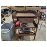 24x18x34in Metal Work Table