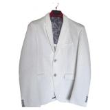 Barabas XL White Fabric Sport Coat