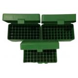 Three ammunition boxes