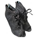 Nine West Lace Booties Size 7