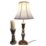 Lamp and Candle Holder