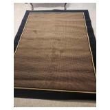 Catalina Black and Brown Area Rug