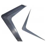 (8) Wall Corner Angle Shelving Shelf Brackets,