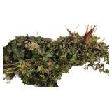 Faux Greenery and Arrangements in 2 Baskets