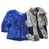 Fuzzy Warm Vest and 3/4 Sleeve Sweater
