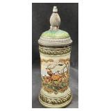 Vintage W. Germany Gerzit Gerz Beer Stein 10in