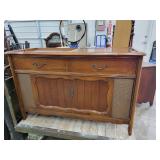 48x19x30in Retro Magnavox Record Cabinet