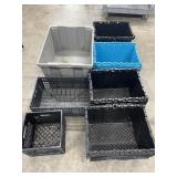 Crates Assorted Sizes / Colors (7)