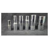 (6) 12 Point Deep Sockets