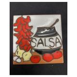 Mag Mor Studios ~ Handpainted Hot Plate & Coaster