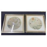 (2) 14.5x16 in. Framed Prints