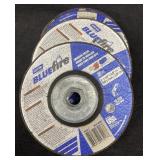 (5) Norton Bluefire Grinding Wheels