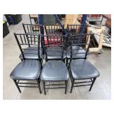 (6) 16x16x36in Chairs