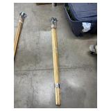 Metal Mop Poles (4) 5 ft