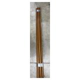 Universal Poles Brown (6) 5 ft