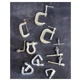 1 1/2 in.  C Clamps, Coke Shuts and Screw Pin