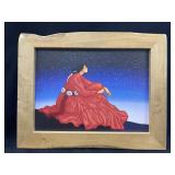 Native American Navajo R.C. Gorman Framed Print