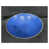 Blue Plastic Bowl