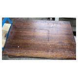 30x48 in. Solid Mahogany Wood Table Top