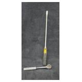 17" Stanley Screwdriver + Proto Ratchet Handle