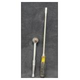 17" Stanley Screwdriver + Large Ratchet Handle