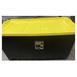 Sterilte 200 Quart Container Black / Yellow Top