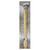 Metal Mop Head Poles (6)5 ft