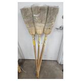 (6) Warehouse Brooms