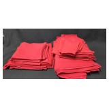 Red Restaurant Tablecloths & Napkins