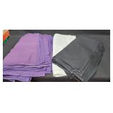 Purple, Grey & Black Restaurant 19"×19" Cloth