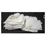White Restaurant Tablecloths & Napkins