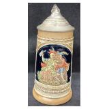 Ceramarte West Germany Beer Stein 8in