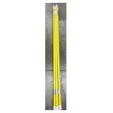 Universal Poles Yellow Plastic (6) 5 ft