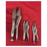 Locking Pliers Set