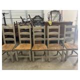 Wood Chairs (5)