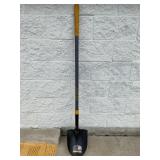 True Temper Round  Point Steel Shovel