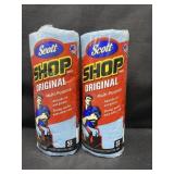 (2) Scott Shop Towels Original, Multi Purpose, 55