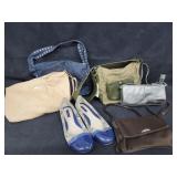 Womens Purses and Pair of Shoes Sz 9.5