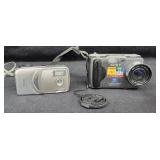 Sony Cyber-Shot and Vivitar Camera