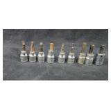 (9) Assorted Hex Sockets