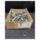 Box of Preformed Stainless Steel Hose Clamp 3/8