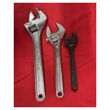 Crescent Wrenches (3)