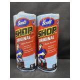 (2) Scott Shop Towels Original, Multi Purpose, 55