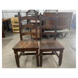 Wooden Chairs Brown (2)